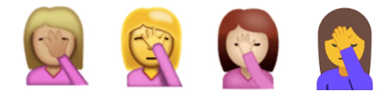 The Face Palm Emoji Is Here To Express What Words Just Cannot Even 5503