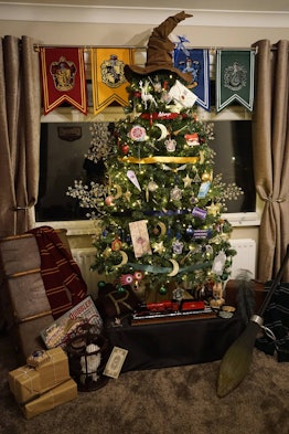 A Magical Harry Potter Christmas Tree from Seaham, England