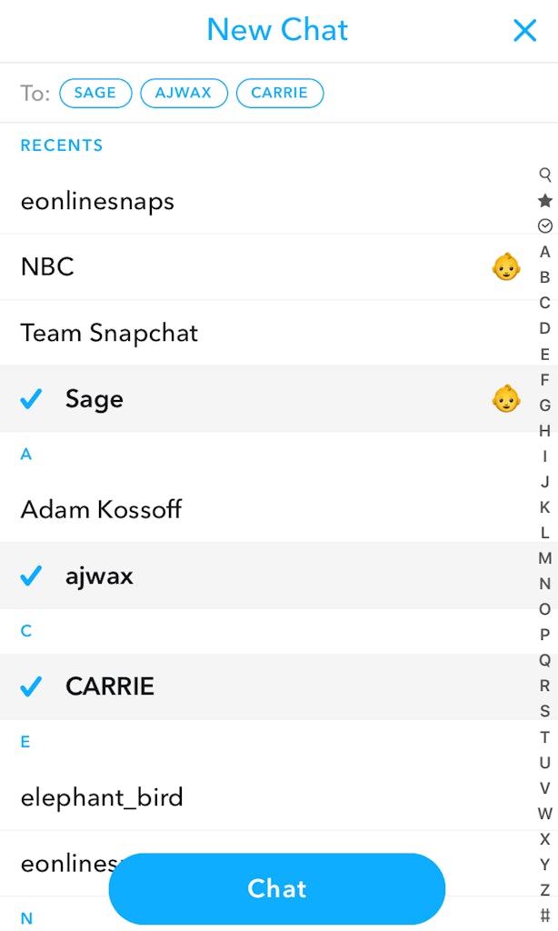 Snapchat Groups Is The Group Chatting Feature You've Been Waiting For