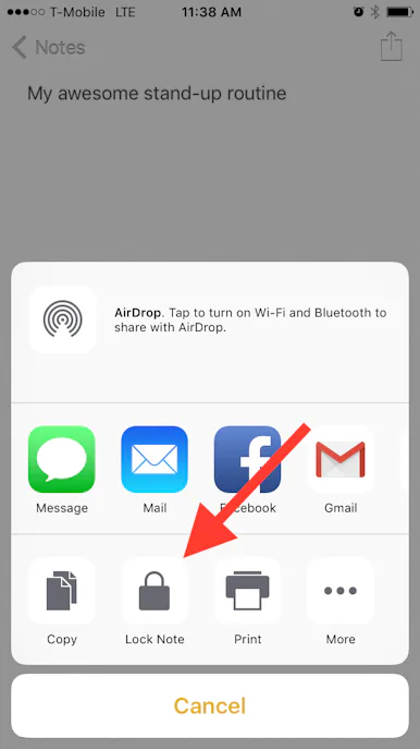 How To Lock Notes On Your iPhone & Protect All Your Private Deets