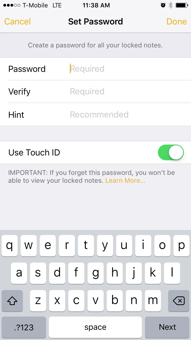 How To Lock Notes On Your iPhone & Protect All Your Private Deets