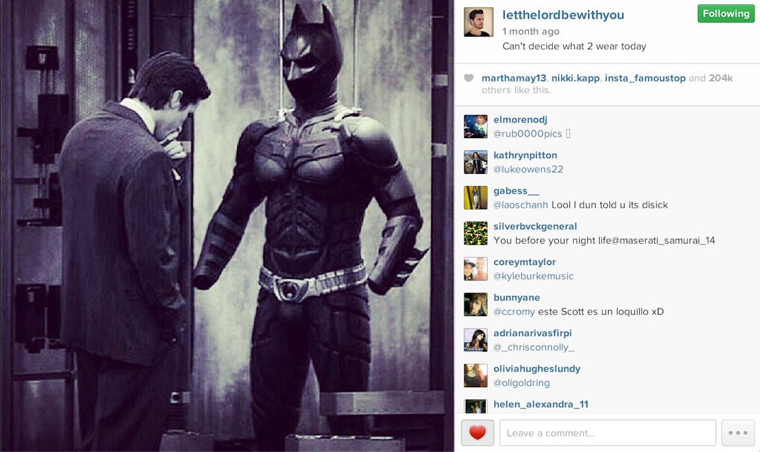 6 Reasons Scott Disick Will Be the Perfect Batman for Halloween