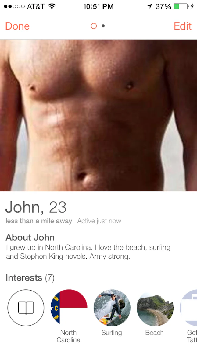 I Used Nicholas Sparks Dear John Pick Up Lines On Tinder Here s 