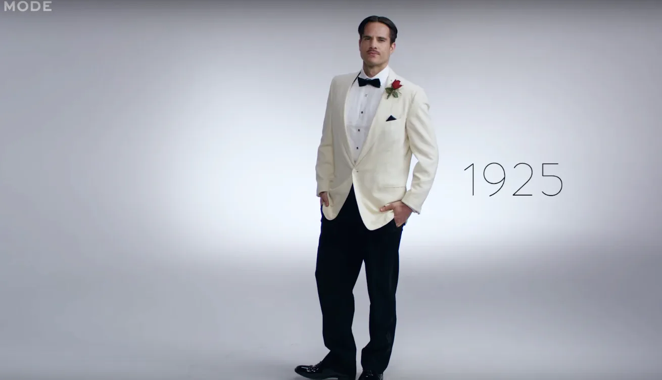 100 Years Of New Year's Eve Fashion Shows How Much Menswear Has Changed ...
