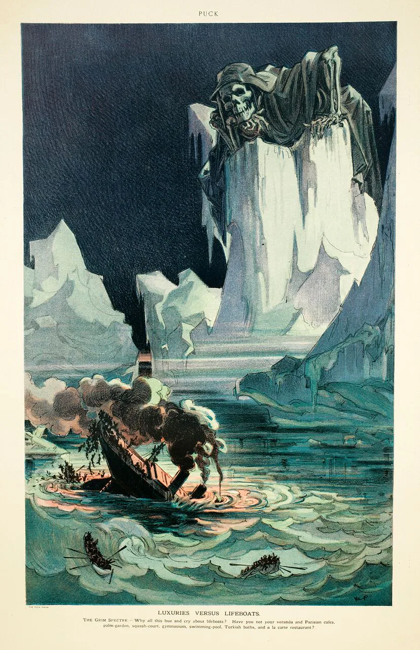 9 Eerily Realistic Drawings Of The Titanic As It Sank, Drawn Shortly ...