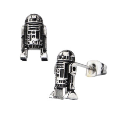 BB-8 Droid Pendant Dangle Earrings Star Wars Inspired Laser Cut Robot Episode 7 