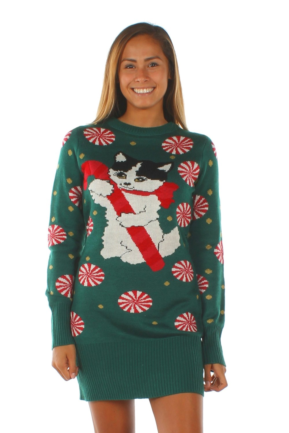 ugly christmas cat dress