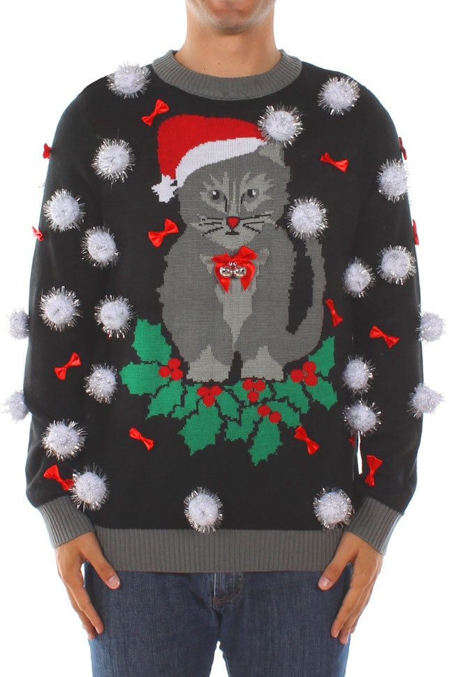 8 Cat Ugly Christmas Sweaters To Brighten Up Your Holiday Wardrobe
