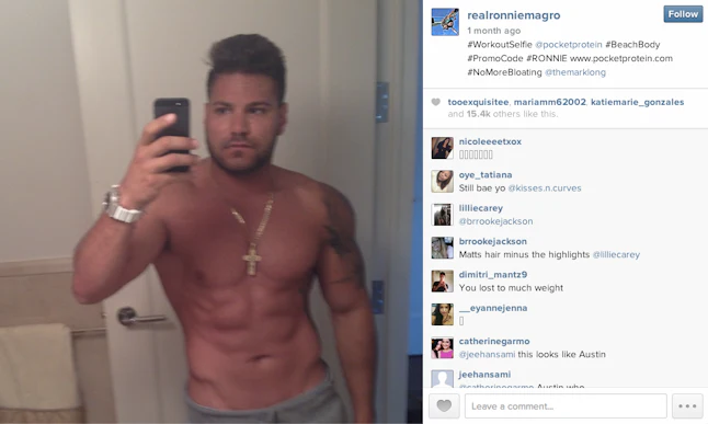 What Is ‘Jersey Shore’s Ronnie Doing Now? It Seems He’s Still Getting