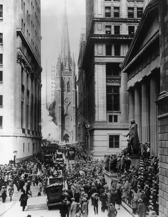 1929 12 Scary Photographs Of The 1929 Wall Street Crash That Kicked Off The ...