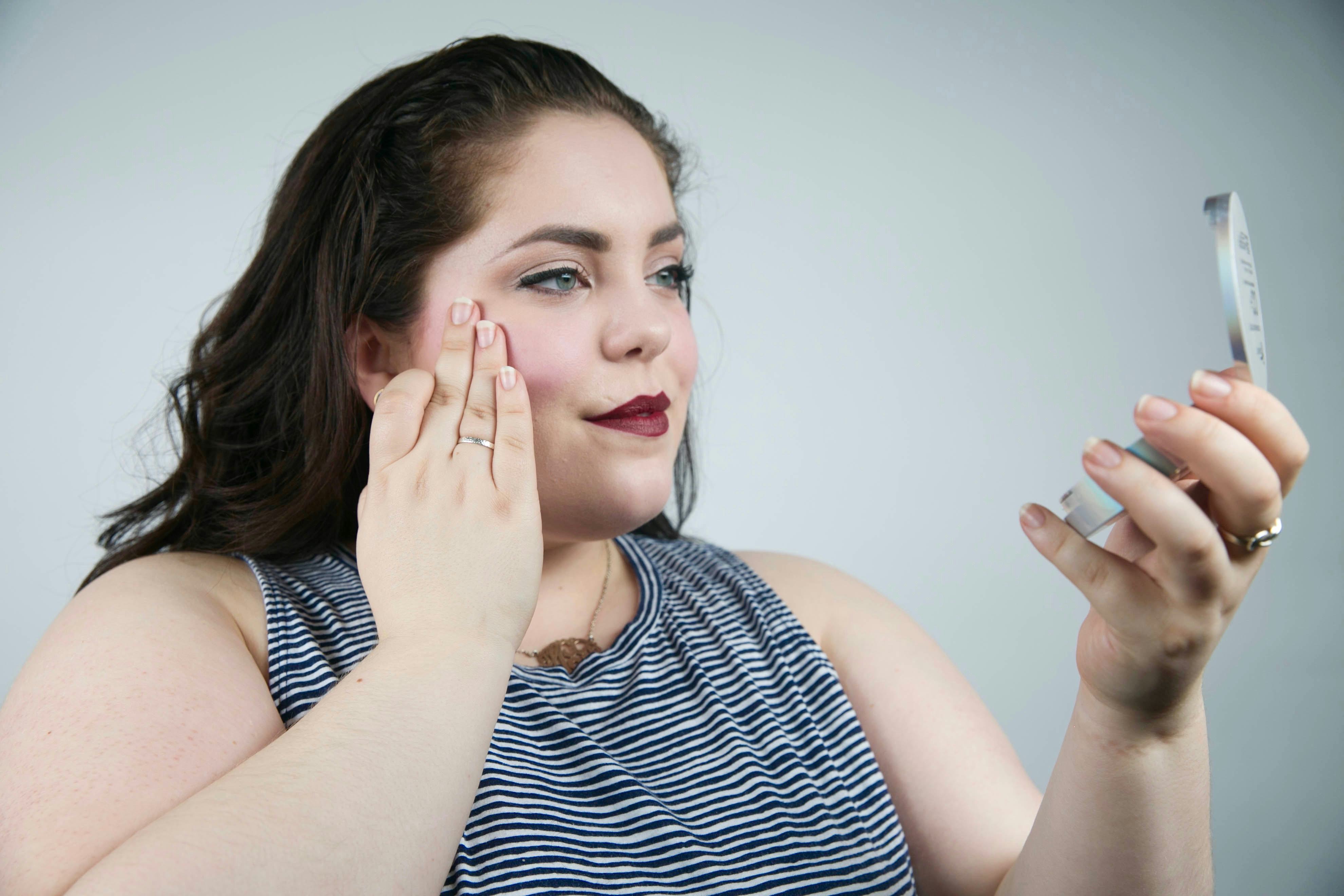 How To Use Lipstick As Blush & Nail The Monochromatic Makeup Trend