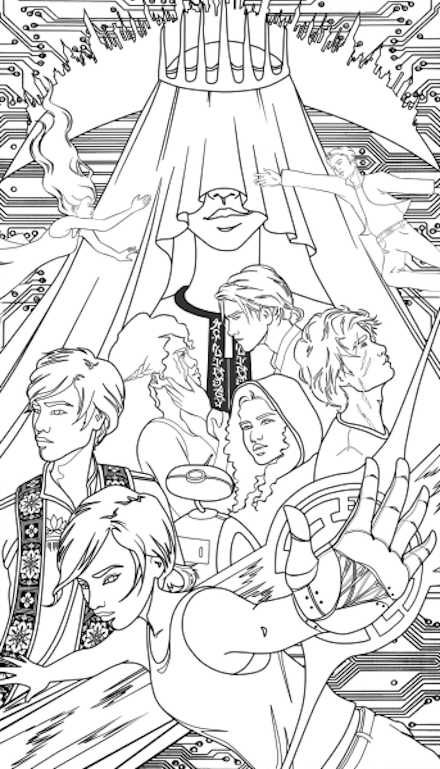 The Lunar Chronicles Coloring Book Is Coming Next Year — EXCLUSIVE