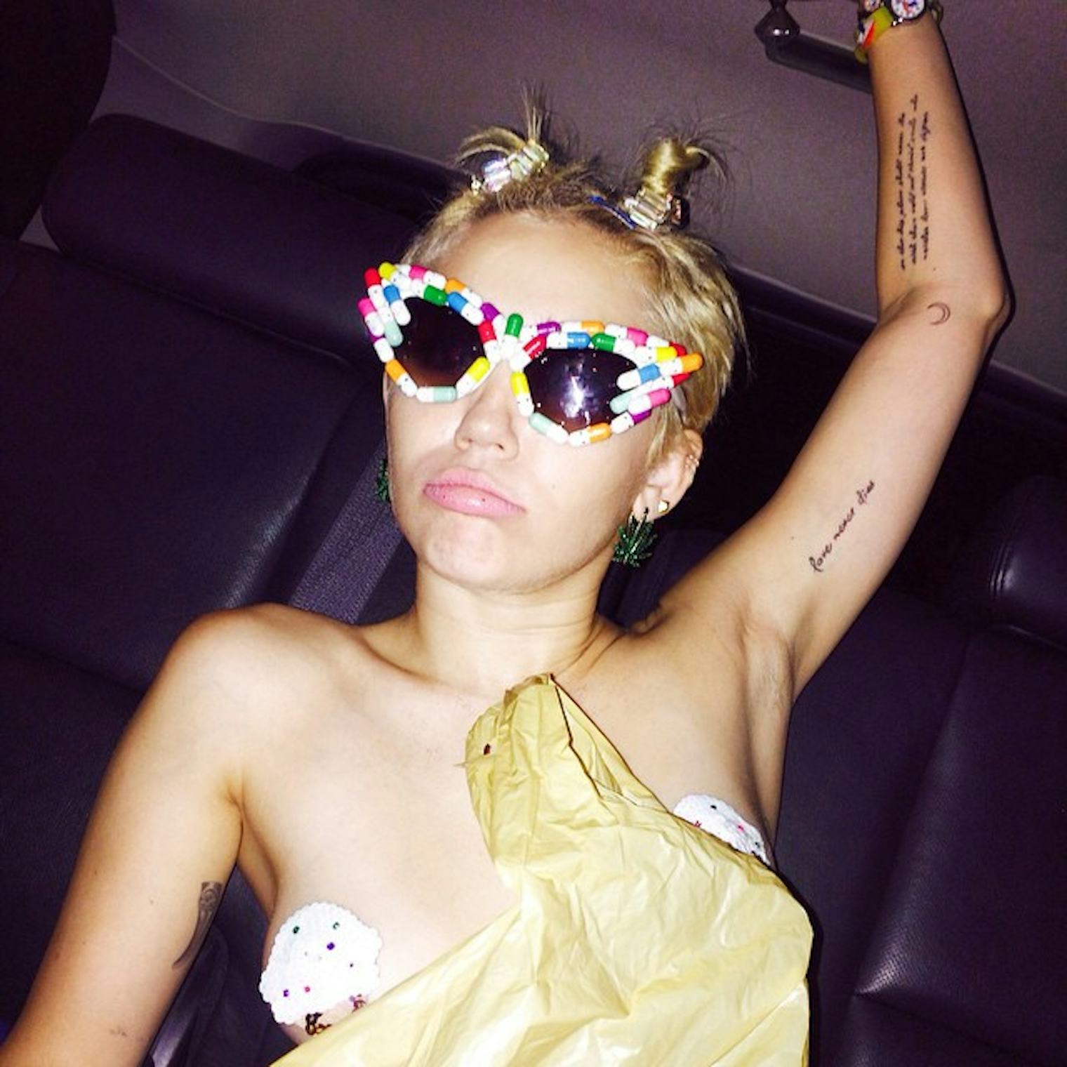 Miley Cyrus Wears Pasties And Takes Fashion Week To New Risque Heights