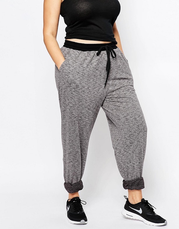 asos plus size joggers