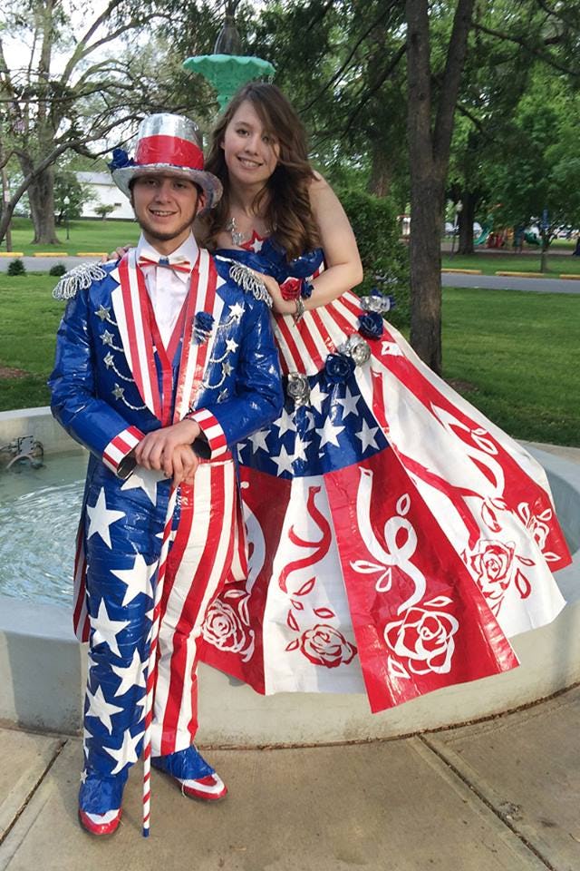 These Duct Tape Prom Dress Contest Winners Will Make You Regret Your