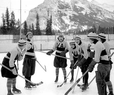 The History Of Women's Ice Hockey Is Long & Full Of Even Longer Skirts