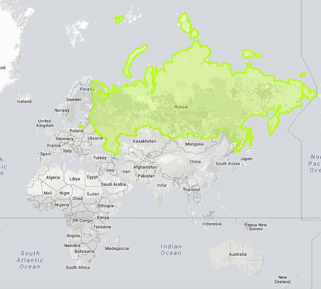 The True Size Map Shows Us Everything We Thought We Knew About