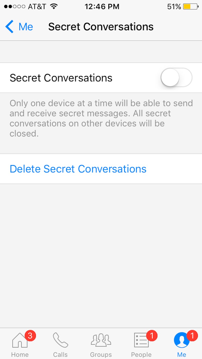 How To Use Facebook Messenger Secret Conversations & Encrypt All Your ...