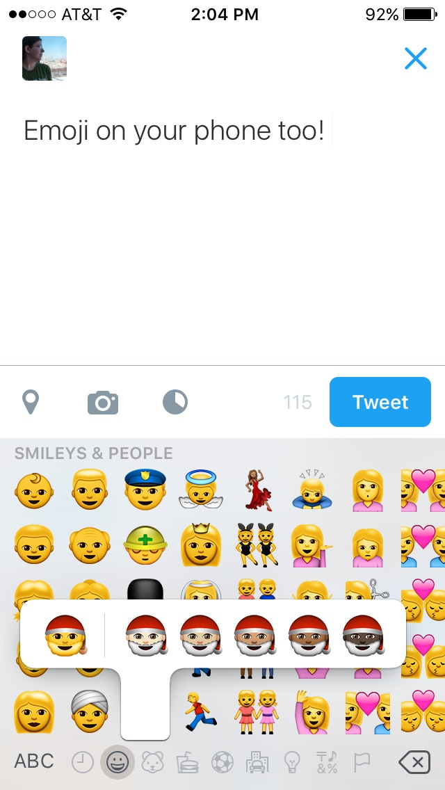 inserting an emoji using preview on mac