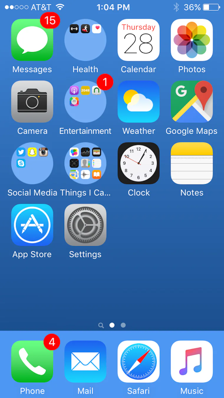 Iphone Icon Position Change Your iPhone Icons Into Circles Instead Of Squares With This ...
