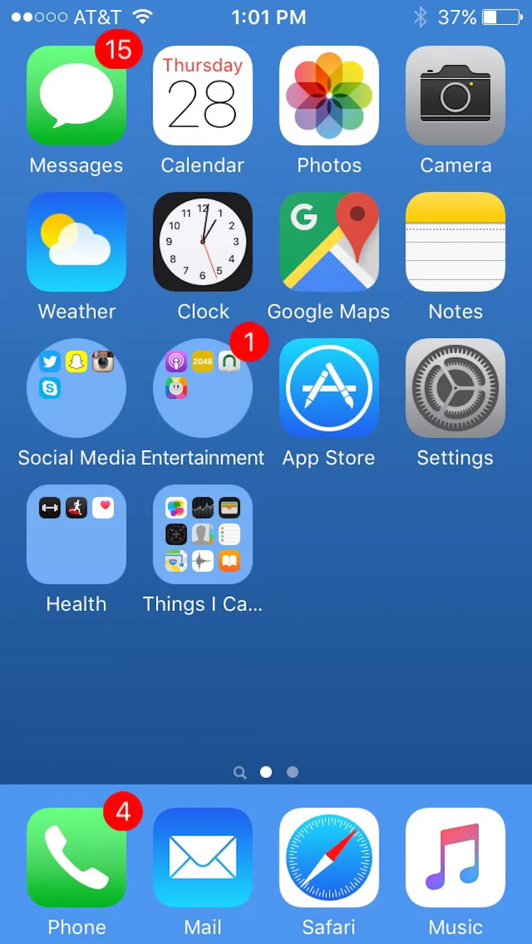 Change Your IPhone Icons Into Circles Instead Of Squares With This Change Your IPhone Icons Into Circles Instead Of Squares With This