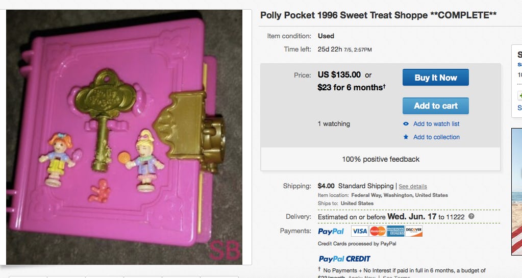 most valuable polly pockets