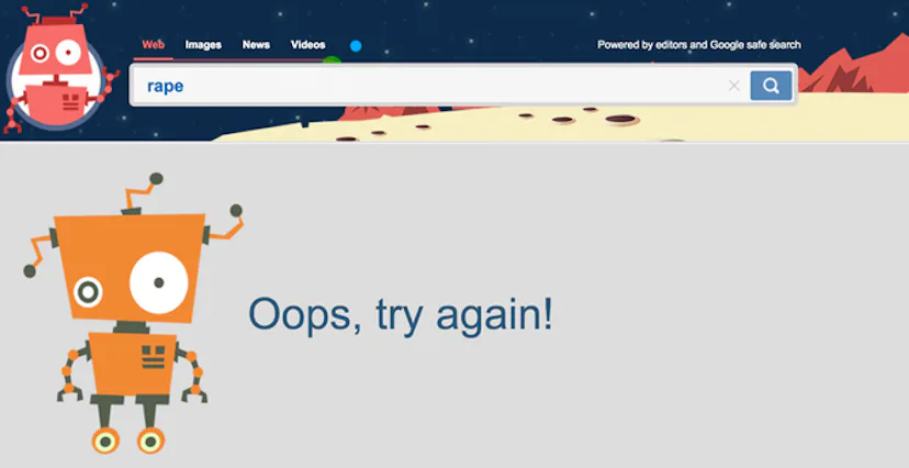 Search Engine Child Exploit Child-Friendly Search Engines May Actually Endanger Children