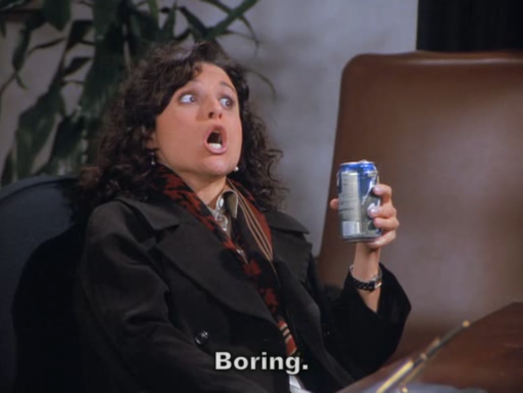 16 Things Elaine Benes Taught Us About Breaking Up, Because Not