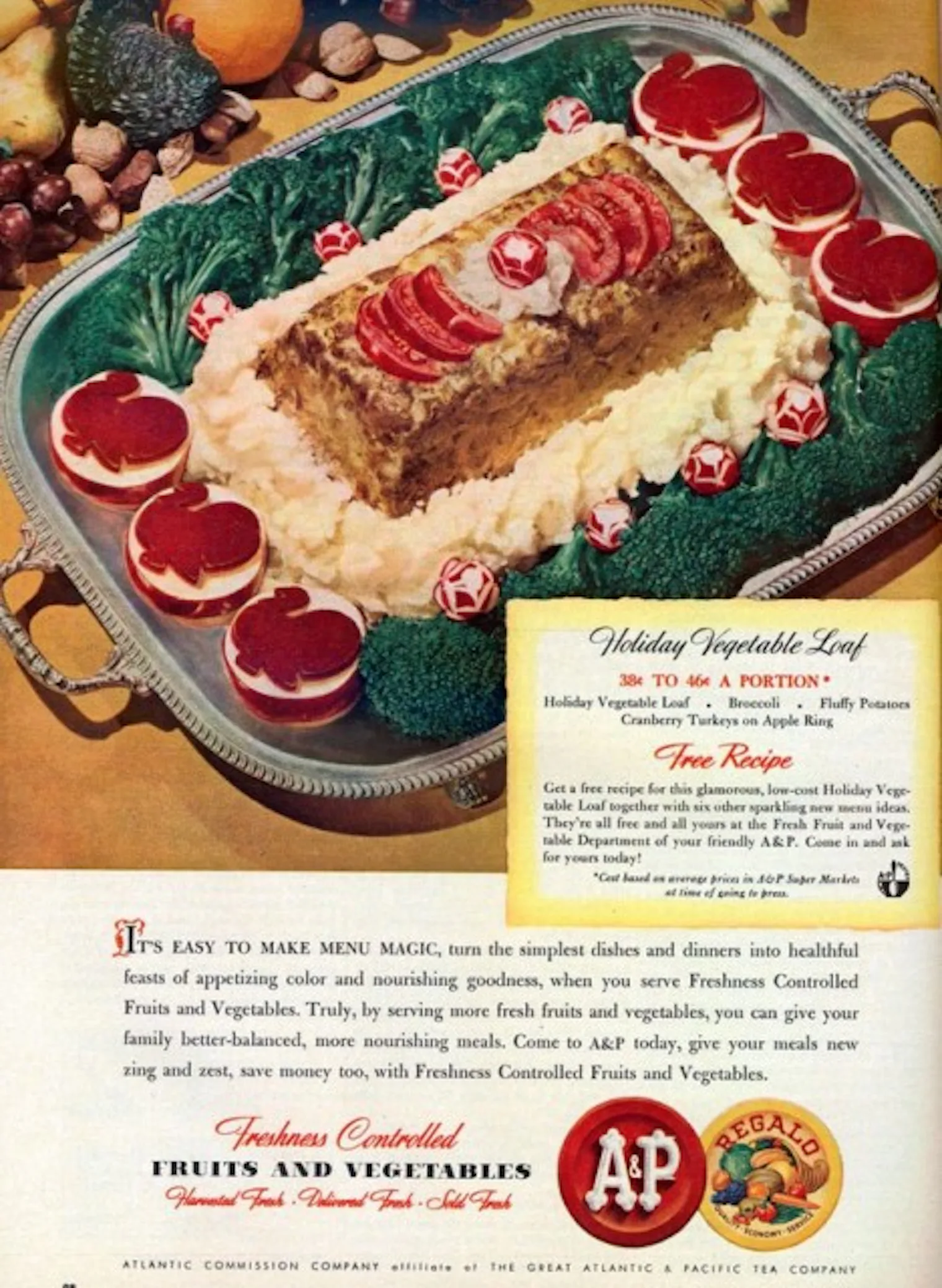 27 WTF Vintage Thanksgiving Ads, Because Nothing Goes with Turkey Like ...