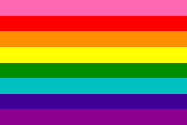 nazi kkk rainbow gay pride flag