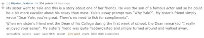 quirky college essays reddit