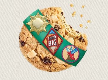 New Girl Scout Cookie Flavors Include Toffeetastic and RahRah Raisins