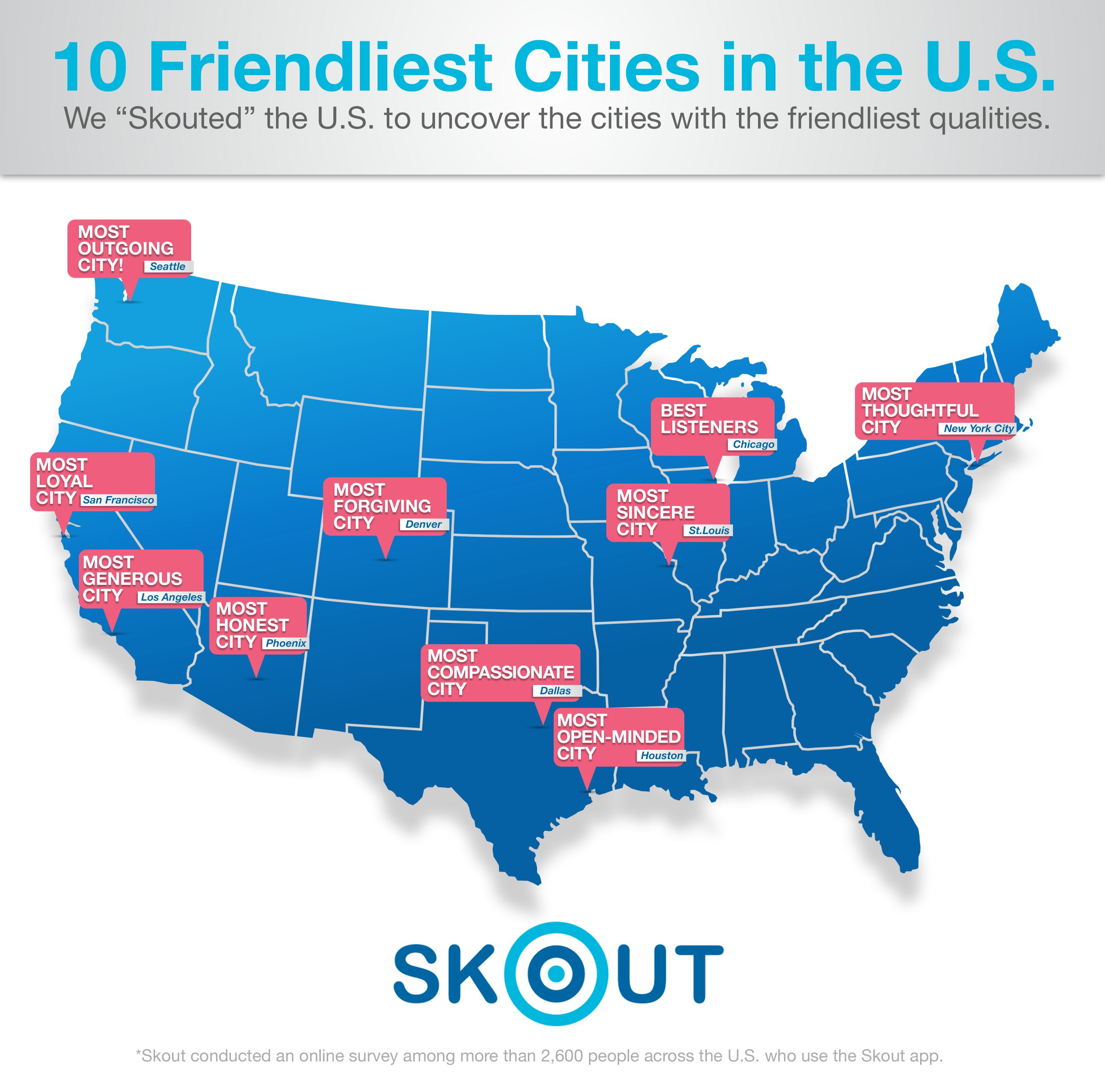 The 10 Friendliest Cities In The U.S. Should Definitely Be On Your