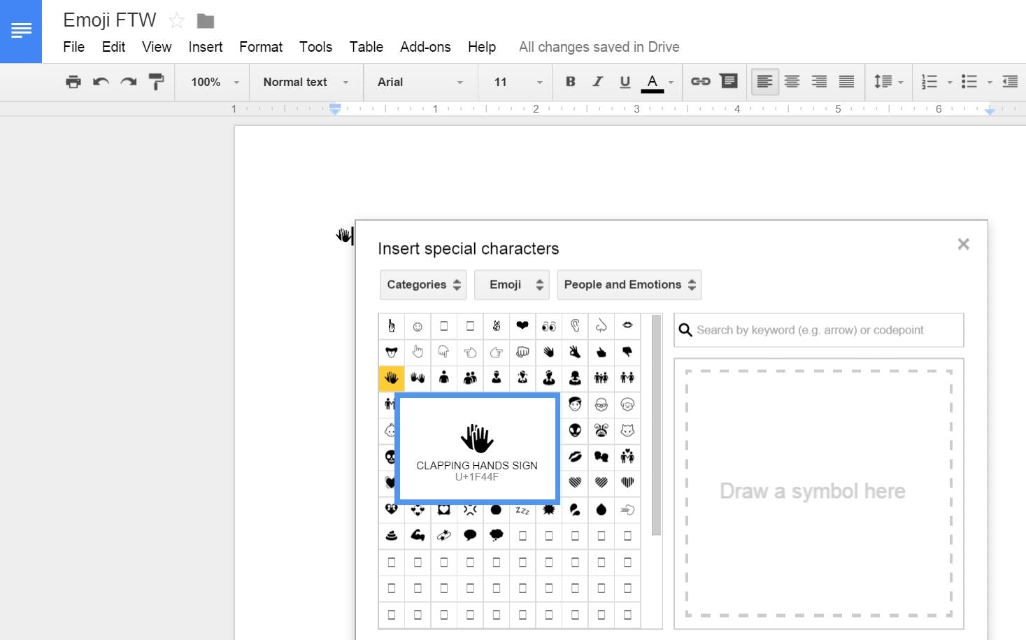 How To Use Emoji In Google Drive, Because Somewhat Surprisingly, It's