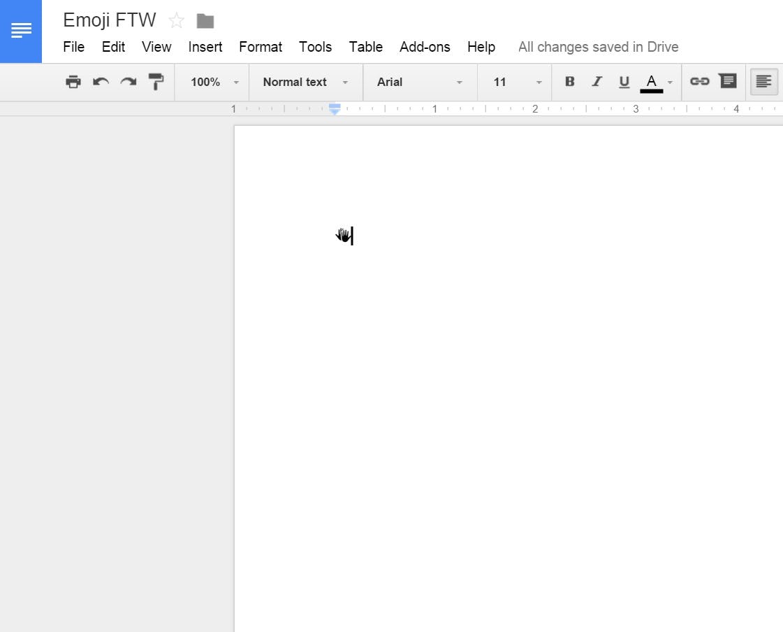 How To Use Emoji In Google Drive, Because Somewhat Surprisingly, It's