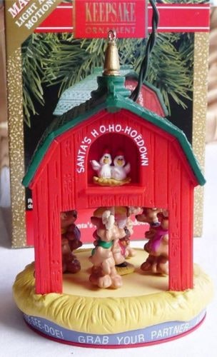 1990 Hallmark Spoon Rider Christmas Keepsake Ornament in Box!
