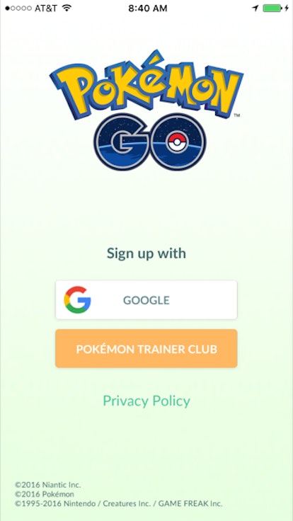 Why can't I log in using my Pokémon Trainer Club or Nintendo account? —  Niantic Profile Help Center