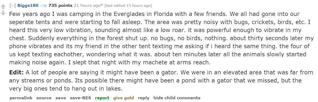 15 Creepy Camping Stories From Reddit That Will Make You Never Want To ...