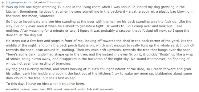 14 Creepy, Real Life Stories From Reddit (Because You Weren't Planning ...