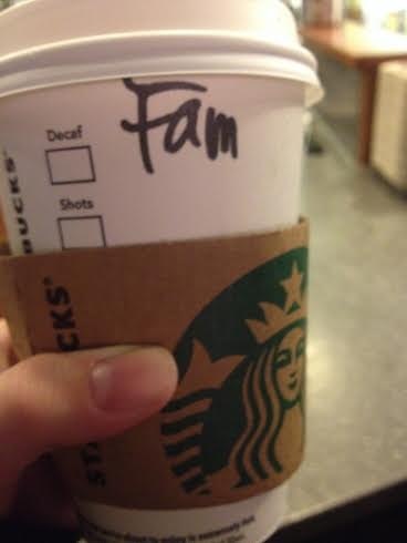 Starbucks flirten