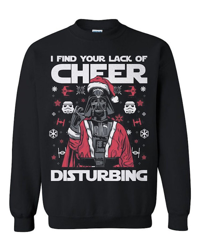 star wars dog christmas sweater