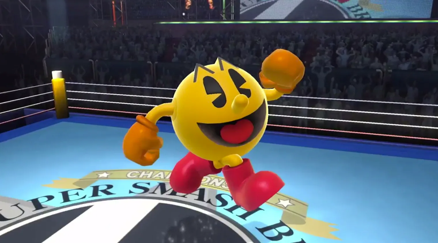 Pac-Man Stars In 'Super Smash Bros', And He's Come A Long Way In 30 Years