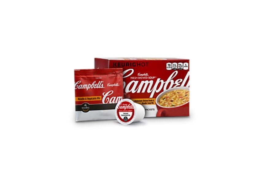 Keurig Partners With Campbell's Soup & Now Your Coffee Machine Can Make