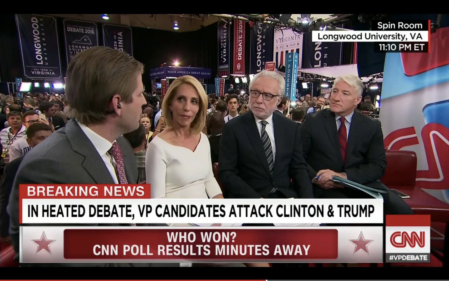 Watch Eric Trump's Post-Debate CNN Interview On Mute Because His Facial ...