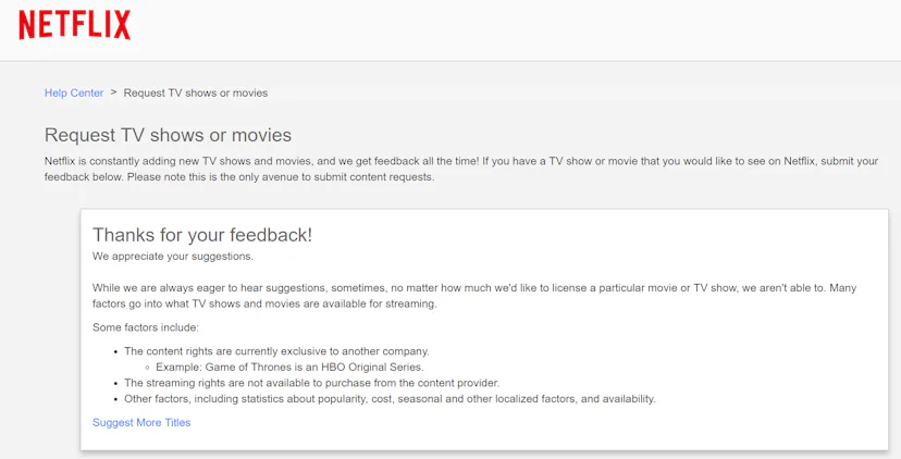 How To Request A TV Show Or Movie On Netflix, Because This Hack Is ...