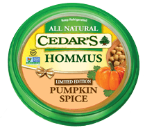 Pumpkin SpiceFlavored Hummus Is Now A Real Thing, Thanks To Cedar's Foods