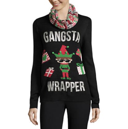 Jcpenney womens 2025 ugly christmas sweater