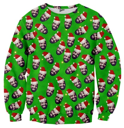 Drake Meme Happy Christmas Reindeer Xmas Ugly Christmas Sweater - Tagotee