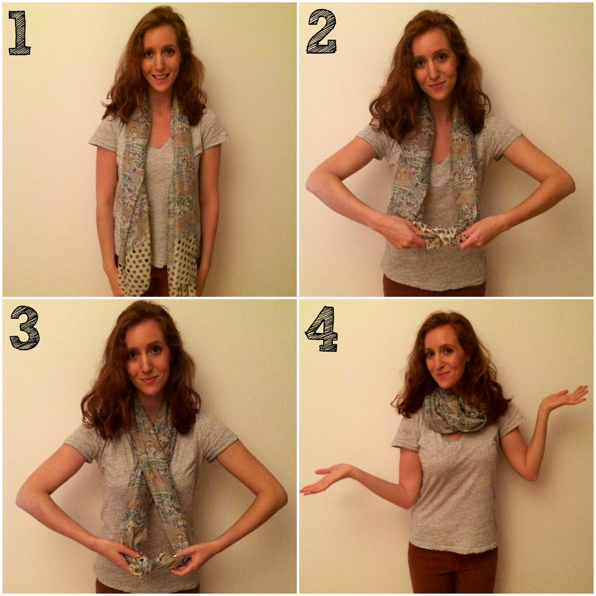 6 Ways to Tie a Scarf, Your Ultimate Fall Fashion Accessory