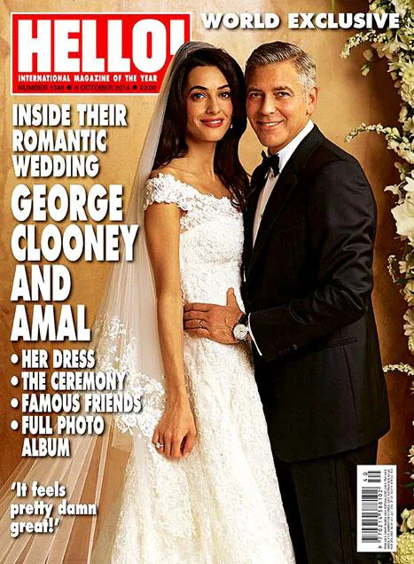 George Clooney & Amal Alamuddin's First Wedding Photos Tell Us 7 Things